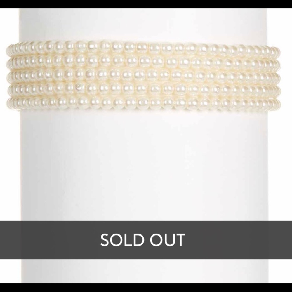 ✨ NEW Jules Smith Layla Gold Pearl Bracelet Set